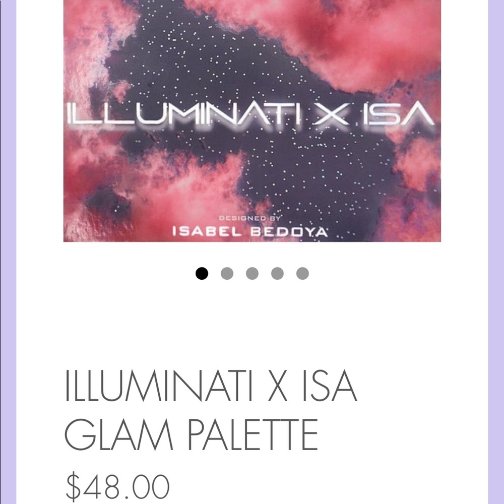 ILLUMINATI X ISA Eyeshadow Palette